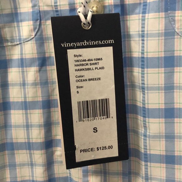 Brand New Vineyard Vines Performance Harbor Shirt - Picture 5 of 7
